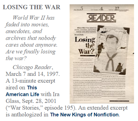 Original page in the Chicago Reader