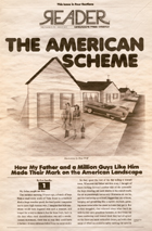 read The American Scheme